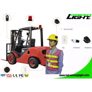 Forklift Vehicles Safety UWB ABS LED Miners Cap Lamp