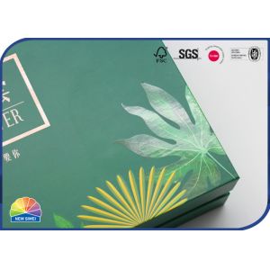 Spot UV Matte Lamination Flocking EVA Rigid Shoulder Box