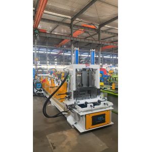 Automatic Changing Size C Purlin Roll Forming Machine With 20 Stations
