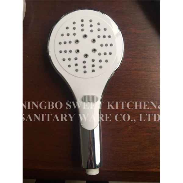 ABS material chrome plating shower head hand shower set overhead shower rain shower set bathroom accessories