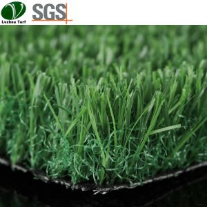 Brushing Machine Plastic Lawn Grass / Garden Polyethylene Artificial Grass