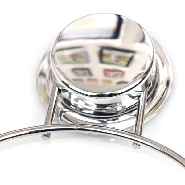 Stainless Steel Kitchen Round Bathroom Towel Holder Suction Mounted
