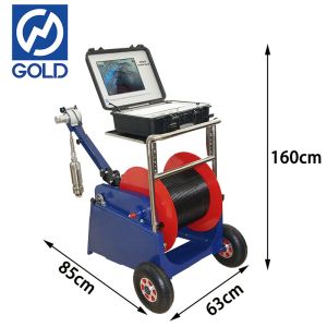 100M 300M 500M Borehole Inspection Camera Dual Rotary Panoramic Underground