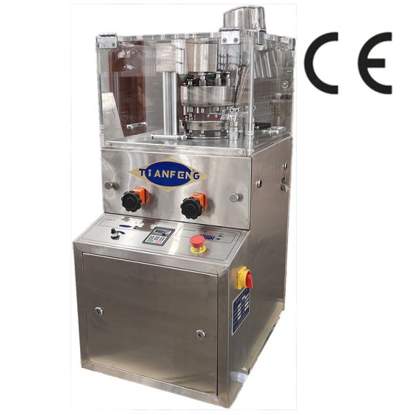 Stainless Steel Rotary Tablet Compression Machine With Maximum Tablet Thickness
