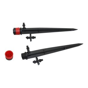 China 360 Degrees Adjustable Irrigation Micro Sprinklers With Spike 18cm / 28cm on sale