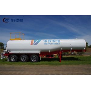 3 Axles 29000L 32000L ADR OZ Water Tanker Semi Trailer