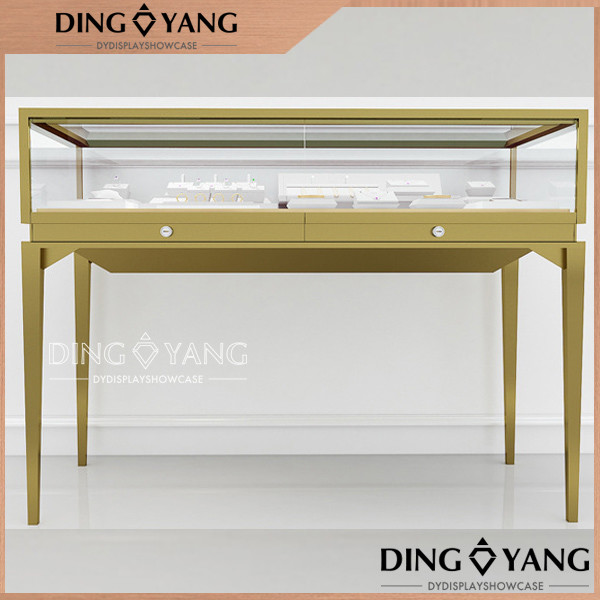 Buy Bronze 1200X550X950MM Locking Jewelry Display Case at wholesale prices