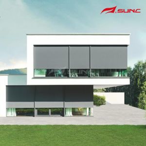 Aluminium Alloy Sunshade Zip Track Blinds Window Covering