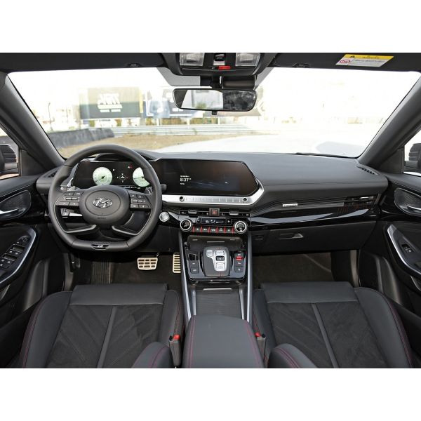 Hyundai Fiesta 1.5T Used Hyundai Car Gasoline Left Hand Drive 200HP Top Speed 220km/H LED Camera 11 Ele