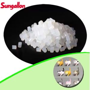 White Opaque Thermoplastic Elastomer Material in Hardness Range 20A-95A