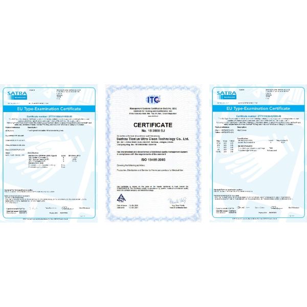 Cotton Material PPE Safety Gloves 210mm Length Customizable Size