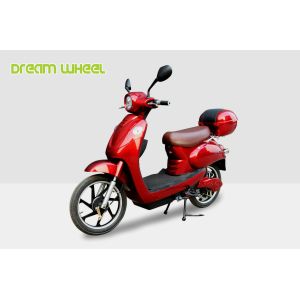 China 18 Inch Vespa Style Electric Bike Scooter 35km/h 48V 500W Motor on sale