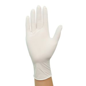 Quality Fda 290mm Powder Free Exam Gloves Prevent Chemical Hazards for sale