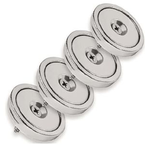 China Good Quality Ring Neodymium Magnet Shallow Cup Magnet with Eyebolt on sale