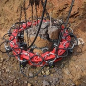 800mm Or As Customized Diameter Hydraulic Pile Breaker