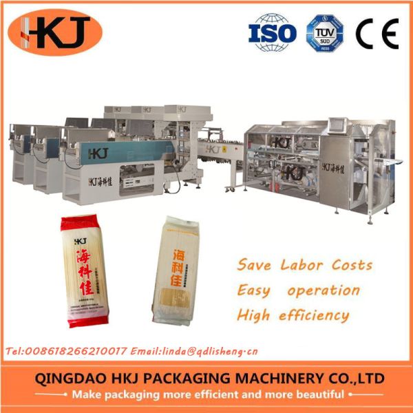 Buy High Quality Automatic Noodle Pillow Packing Machine with Three Weighers at wholesale prices