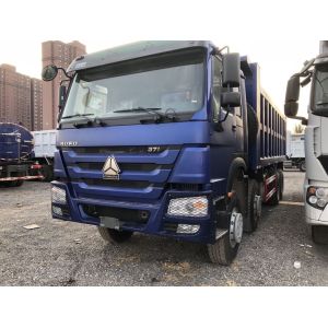 Hot HOWO 8X4 Dump Truck Used Popular Model with Seats ≤5 and Max Speed of 75 Km