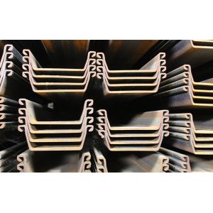 Hot Rolled Steel Sheet Piles Az Z Type 6m 12m Carbon Steel Channel