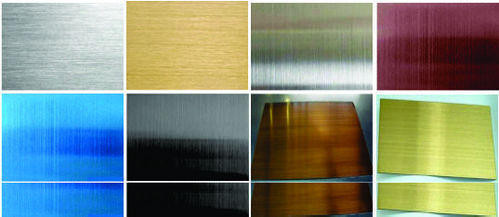 Buy colored/etched/embossed decorative Stainless Steel sheet at wholesale prices