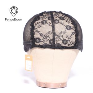 Antibacterial Black Glueless Wig Cap Hair Weaving Cap Washable