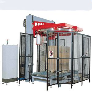 China High density Discount pallet wrapping machine with scale on sale