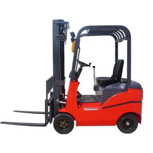 CE 2000kg Adjustable Four Wheel Manual Battery Operated Forklift