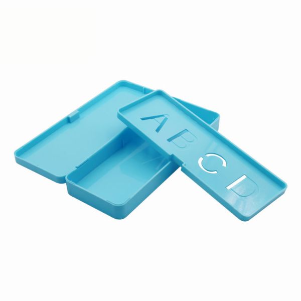 Custom Sublimation Pencil Holder Case School Supplies Plastic Blanks Sublimation Pencil Cases