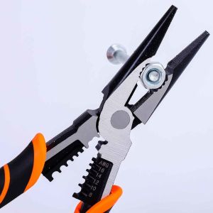 220mm Multi Function Extra Long Pliers Pliers Long Nose Insulated 60CrV