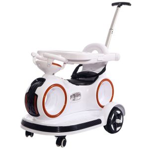 PP Plastic 6V4.5H Battery Wall-e Bumper Toy Car for 1-3 Year Olds' Early