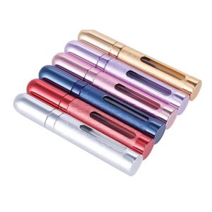 China Aluminum Surface Pen Perfume Bottle Exquisite 12 ML Small Capacity on sale