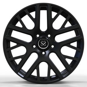 Gloss Black H PCD 1 Piece Forged Wheels 5x139.7 6x139.7 5x114.3 Alloy Rims 18 19
