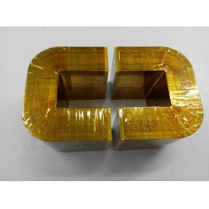 Custom made amorphous c core for output filter for high frequency high power