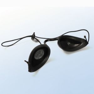 Black IPL Hair Removal Safety Glasses 2000nm Patient Eyewear