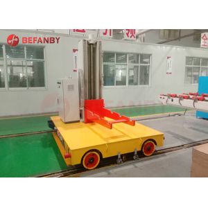 Self Propel Hand Pendent Q235 50T Rail Transfer Cart