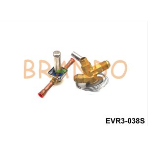 Medium Pressure Refrigeration Solenoid Valve EVR3-038S 220VAC 12VDC
