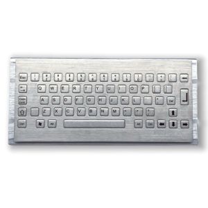 Quality SUS 304 Industrial PC Keyboard Waterproof Dustproof Stainless Steel Keyboard for sale