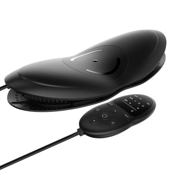 Buy ROHS Air Compression Lumbar Back Massager Hot Compress Waist Therapy at wholesale prices