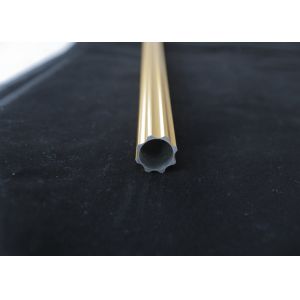 China Modern Plating Treatment 6.7m 28mm Aluminum Curtain Rod on sale