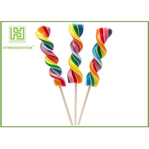 China Biodegradable Wooden Lollipop Sticks With Ball Hot Stamping Logo Printed on sale