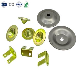 Custom Silver Plated T2 Material Metal Stamping Parts with 100% Inspection