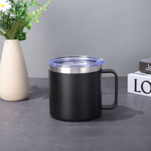 14 oz coffee insulated mug with Slider Lid