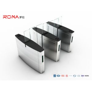 Anti Clipping Acrylic Swing Sliding Barrier Gate 100W Automatic Pedestrian