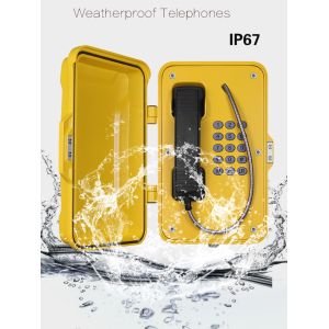 Anti Vandal Industrial Weatherproof Telephone