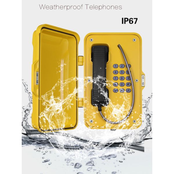 Buy Anti Vandal Industrial Weatherproof Telephone at wholesale prices