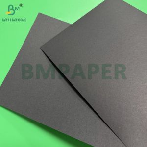 400gsm 450gsm Black Paper Two Side Deep Black Sheets 610x860mm