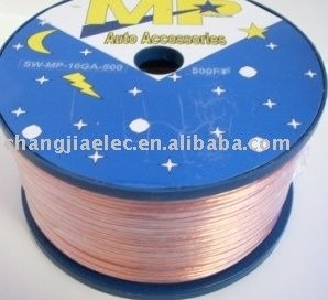 Buy CCA/CU/CCS-Transparent speaker cable at wholesale prices