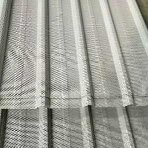 China 0.4mmX1219mmX2438mm Aluminum Perforated Sheet SGCC DX51D on sale