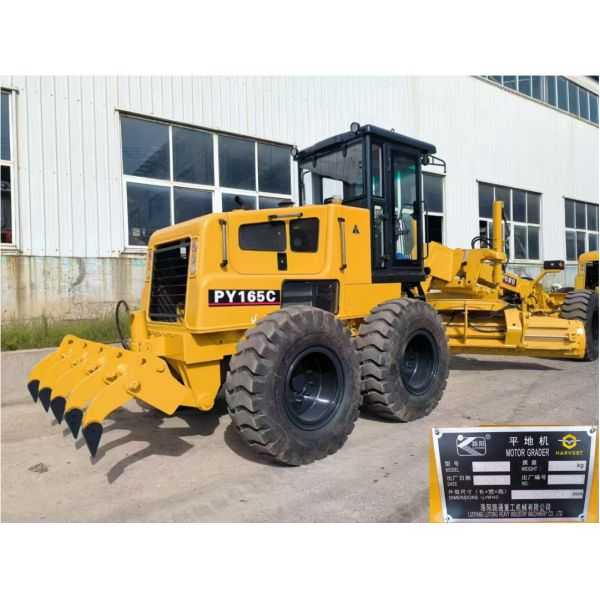 125kw Motor Grader PY165C 3660mm Blade With Cummins Engine Sale To Near Zambia