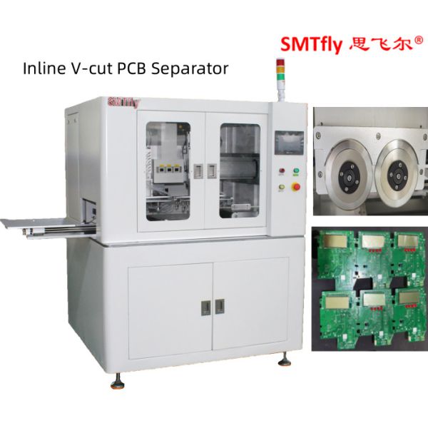 Buy Double Direction PCB Separator Machine Fully Automatic Inline 300mm Customized at wholesale prices