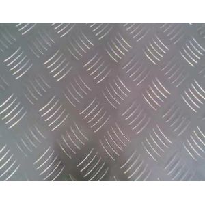 ISO9001 Patterned Aluminium Sheet Aluminium Checkered Plate 3003 5052